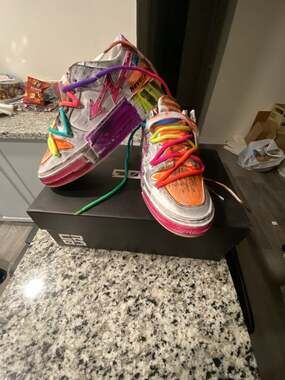 Cristianzerotre Strong 300 Rainbow Riot Multicolor Sneakers